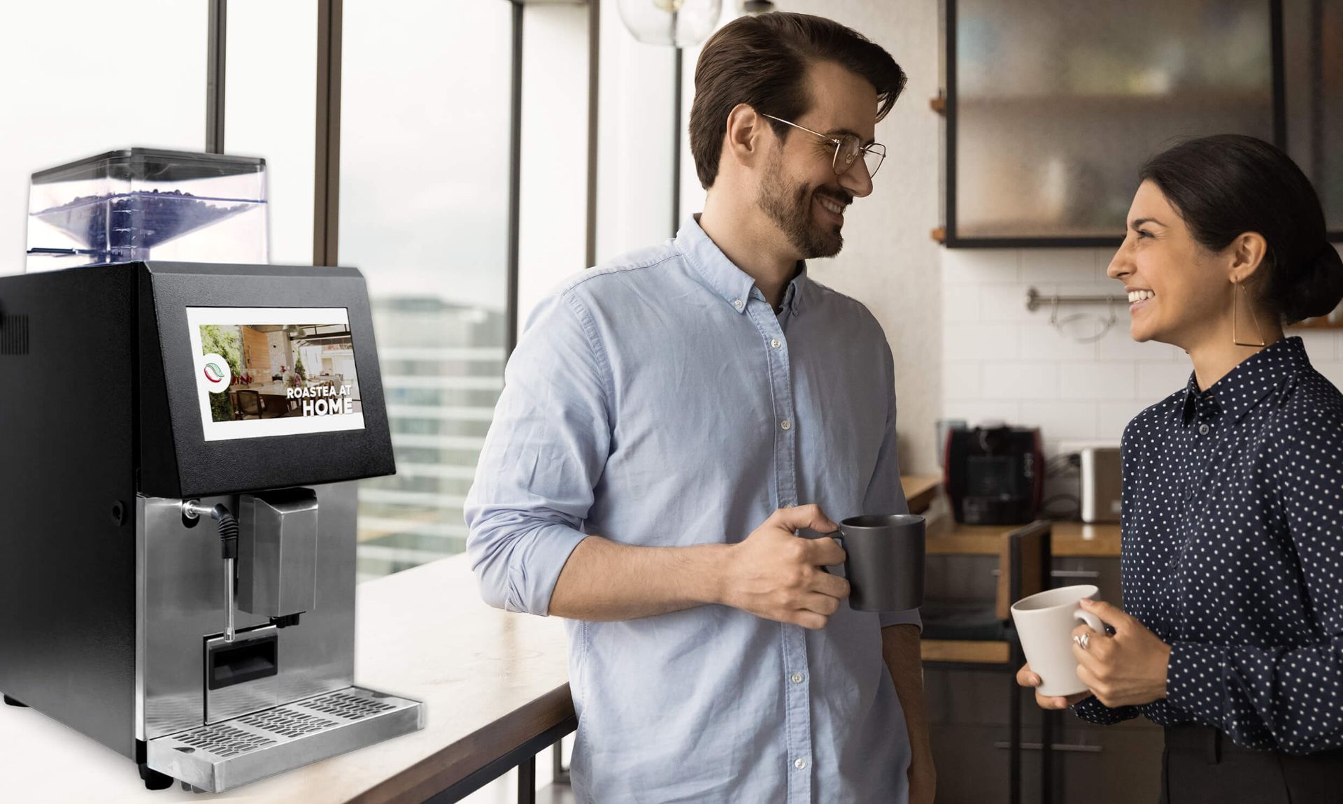 fully automatic coffee vending machine